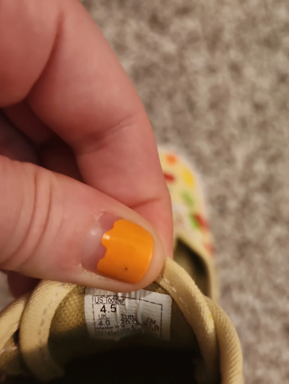 Vans x Haribo Toddler Slip Ons, Size 4.5, Preowned But VGUC